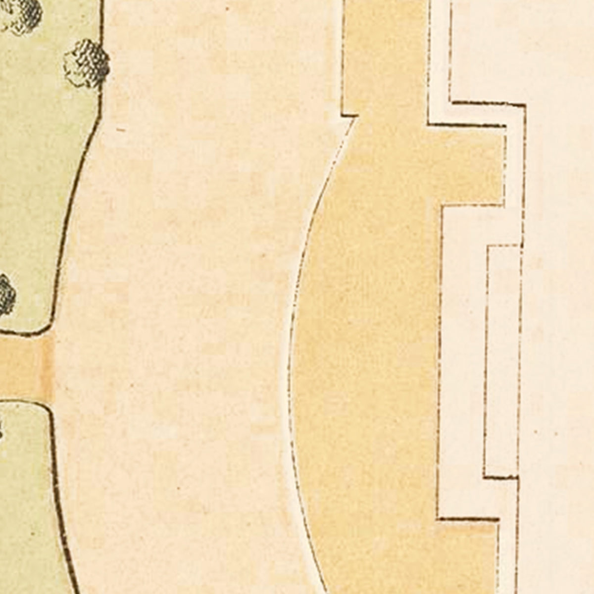Restored historic details from the 1871 misc. attraction map of County, New York