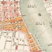 old Shanghai map