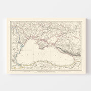 map of Black Sea
