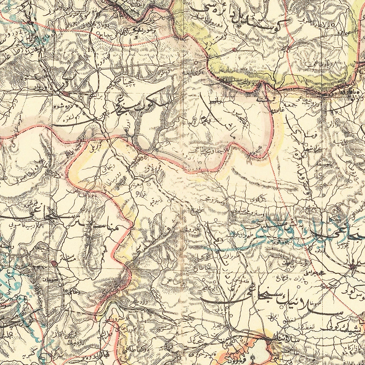 Restored historic details from the 1906 region map of County