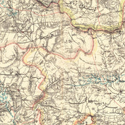 old Balkans map
