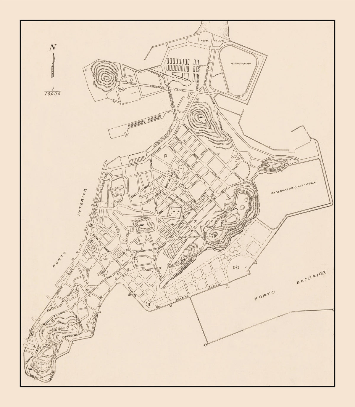 Preview of Vintage Macao Map 1943
