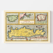 map of Crete
