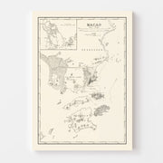 map of Macao