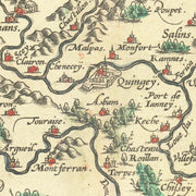 old Burgundy map