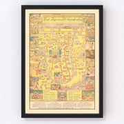 Chitrakoot Vintage Map 1970