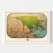 map of Suez Canal