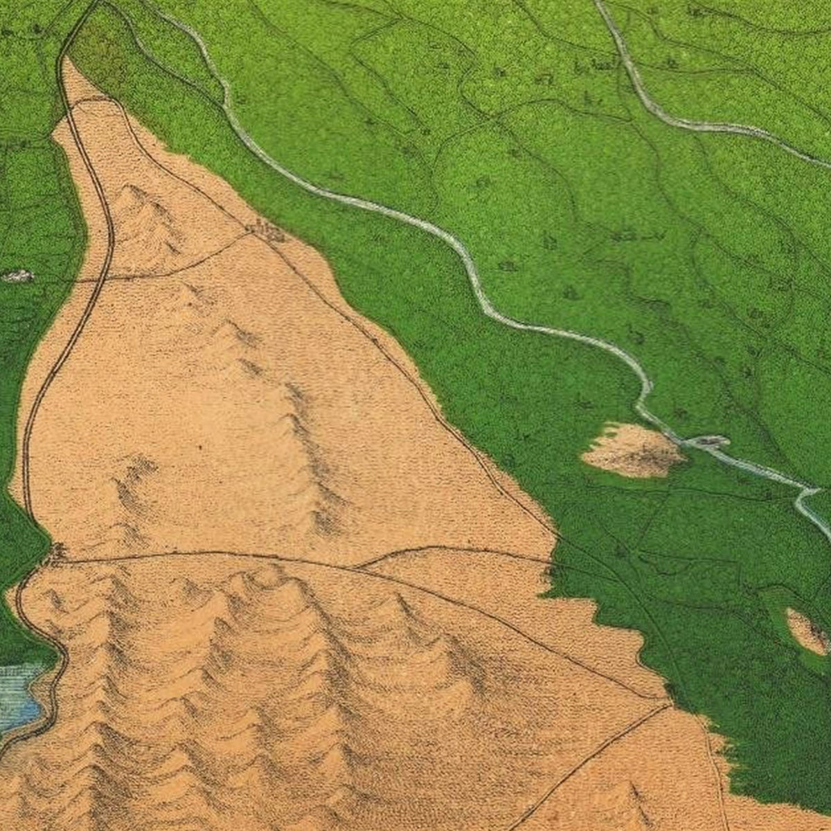 Restored historic details from the 1869 misc. attraction map of County