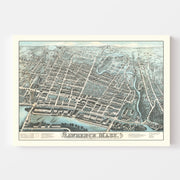 map of Lawrence