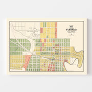 map of Fargo