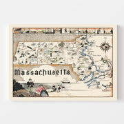 map of Massachusetts