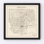 Midfield Vintage Map 1912
