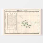 map of Galapagos Isl