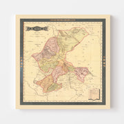 map of Zacatecas