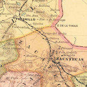 old Zacatecas map