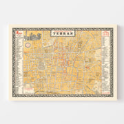 map of Tehran