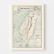 map of Taiwan