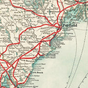 old New England map