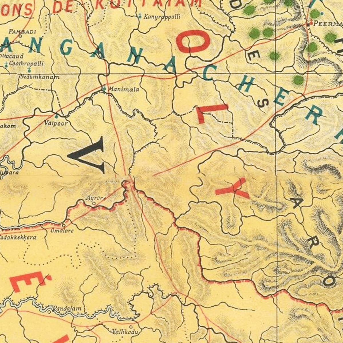 Vintage India Maps