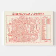 map of Goldfield