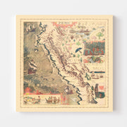 map of Peru