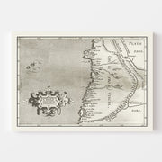 map of Chile
