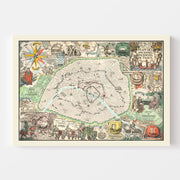 map of Paris