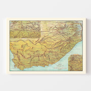 map of South Africa