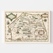 map of Sri Lanka