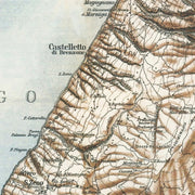 old Lake Garda map