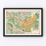 Ise Vintage Map 1928