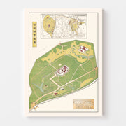 map of Meiji Shrine