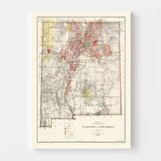 map of New Mexico