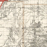 old New Mexico map