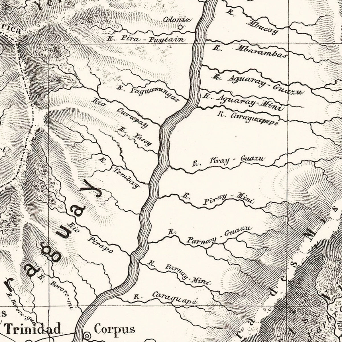 Restored historic details from the 1873 country map of County