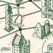 old Luxembourg map