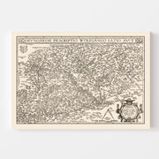 map of Hungary