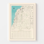 map of Jaffa