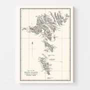 map of Faroe Islands