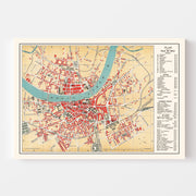 map of Basel
