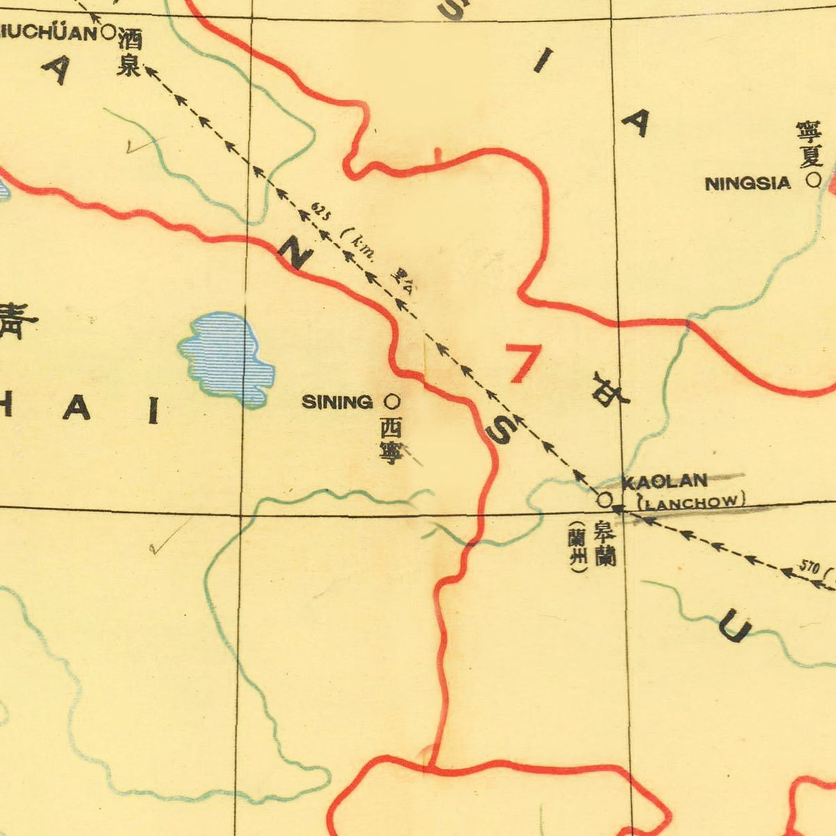 Restored historic details from the 1933 country map of County