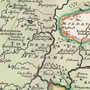 old Romania map