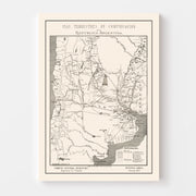 map of Argentina