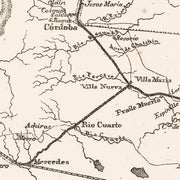old Argentina map