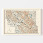 map of Glacier Natio