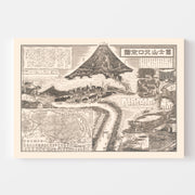 map of Mount Fuji