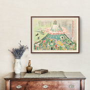 Mount Fuji art