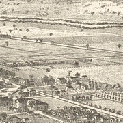 Vintage Map of Lodi, California 1870