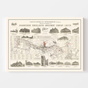 map of Johannesburg