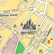 old Delhi map